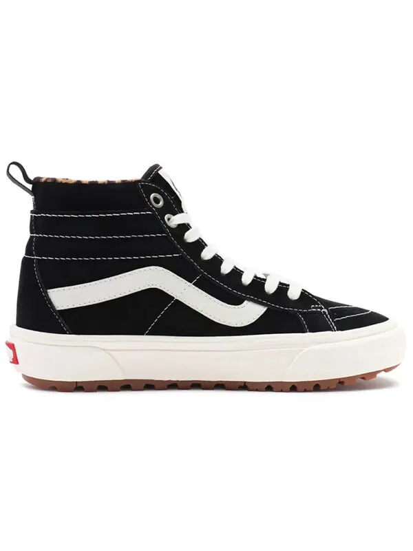 Кроссовки sk8-hi mte 'black leopard' Vans — изображение 2 из 4, черный/белый