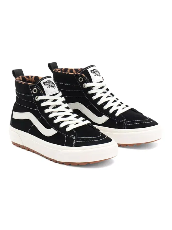 Кроссовки sk8-hi mte 'black leopard' Vans — изображение 3 из 4, черный/белый