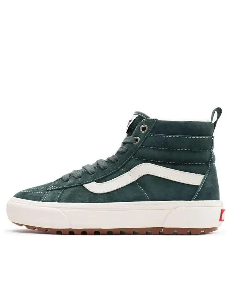 Кеды Vans Unisex SK8-HI Mte-1 High-Top Sneakers White/Green — изображение 1 из 4, зеленый