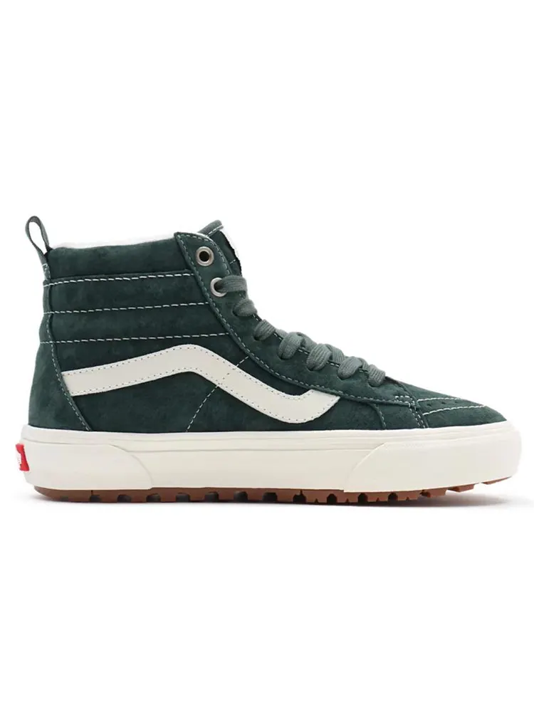 Кеды Vans Unisex SK8-HI Mte-1 High-Top Sneakers White/Green — изображение 2 из 4, зеленый