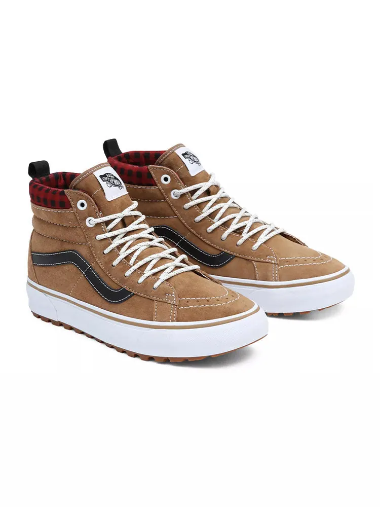 Кеды Vans SK8-HI MTE-1 'Plaid Brown' — изображение 3 из 5, коричневый