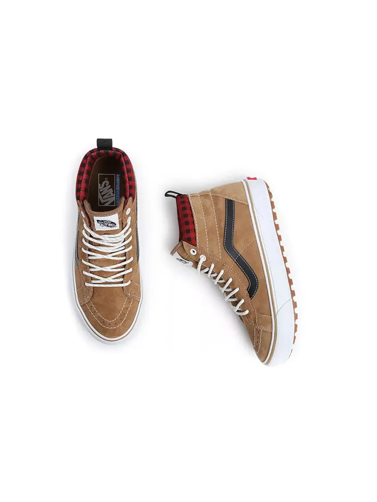 Кеды Vans SK8-HI MTE-1 'Plaid Brown' — изображение 4 из 5, коричневый