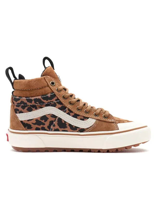 Кроссовки sk8-hi mte-2 high-top sneakers brown leopard 'brown black white' Vans — изображение 2 из 4, коричневый/черный/белый