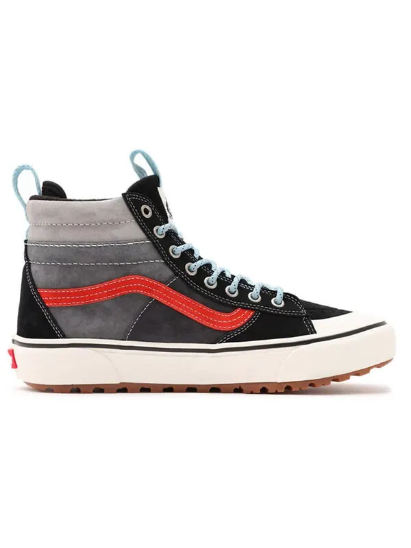 Кроссовки sk8-hi mte-2 'black grey pink' Vans — изображение 2 из 4, черный/серый/розовый