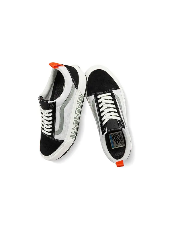 Кроссовки napapijri x old skool mte-1 'black white' Vans — изображение 4 из 4, черный/белый