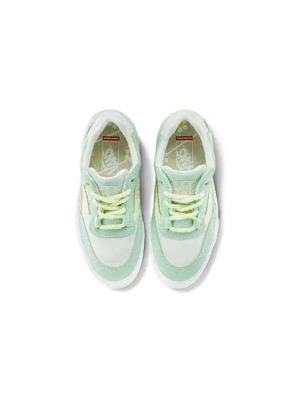 Кроссовки wayvee low-top sneakers green Vans — изображение 3 из 4, светлый зеленый/белый