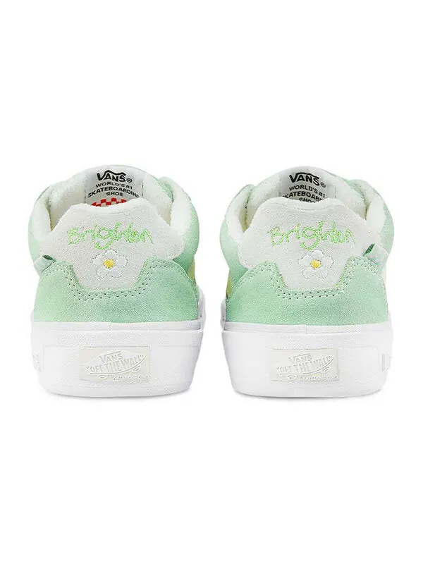 Кроссовки wayvee low-top sneakers green Vans — изображение 4 из 4, светлый зеленый/белый