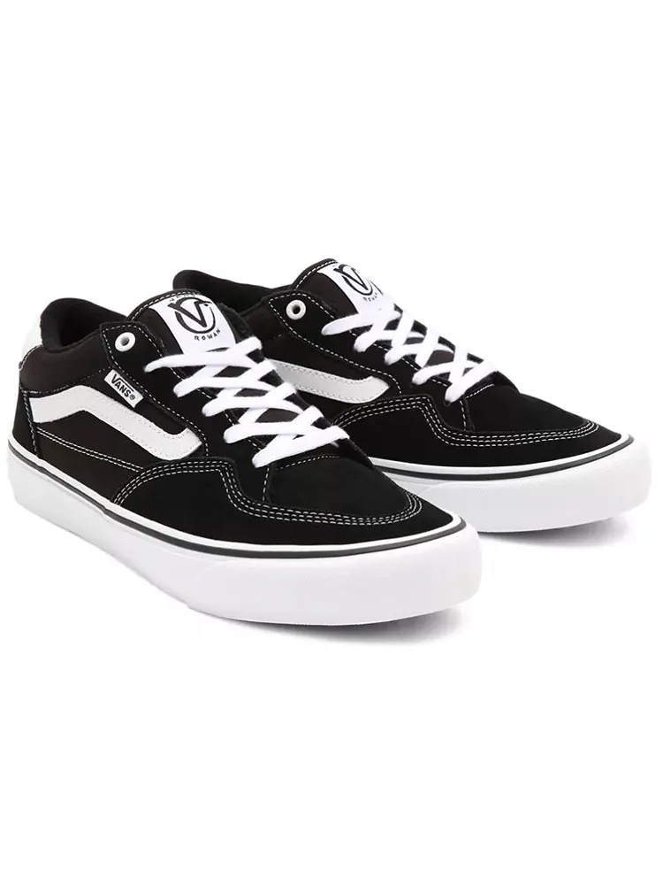 Кеды Vans Unisex Rowan Sneakers Black — изображение 3 из 4, черный