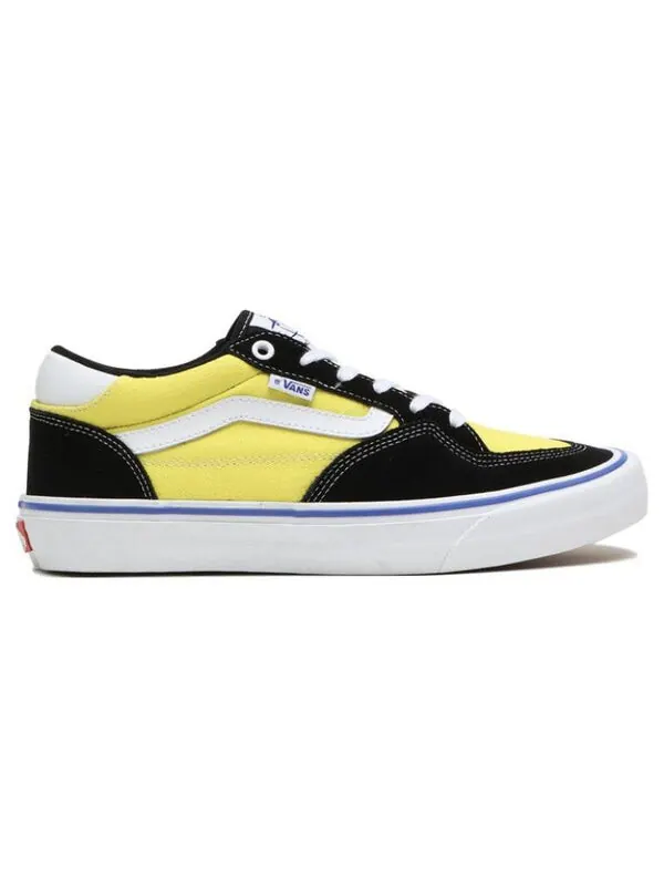 Кроссовки rowan 'black yellow' Vans — изображение 2 из 4, черный/желтый/белый