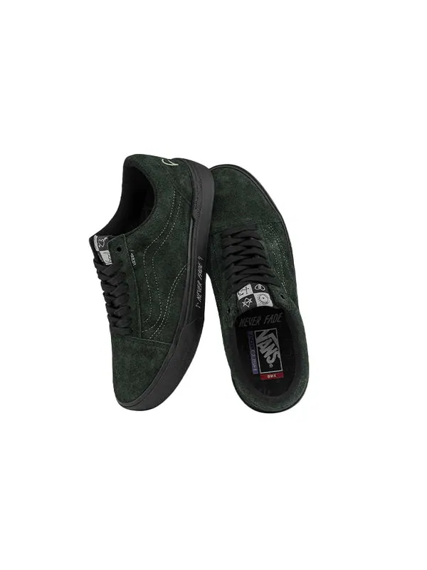 Кроссовки cult x bmx old skool 'never fade' Vans — изображение 4 из 4, темный зеленый