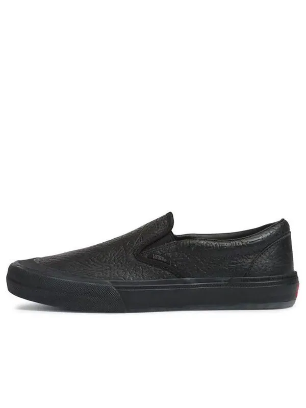 Кроссовки courage adams x bmx slip-on 'black elephant' Vans — изображение 1 из 3, черный
