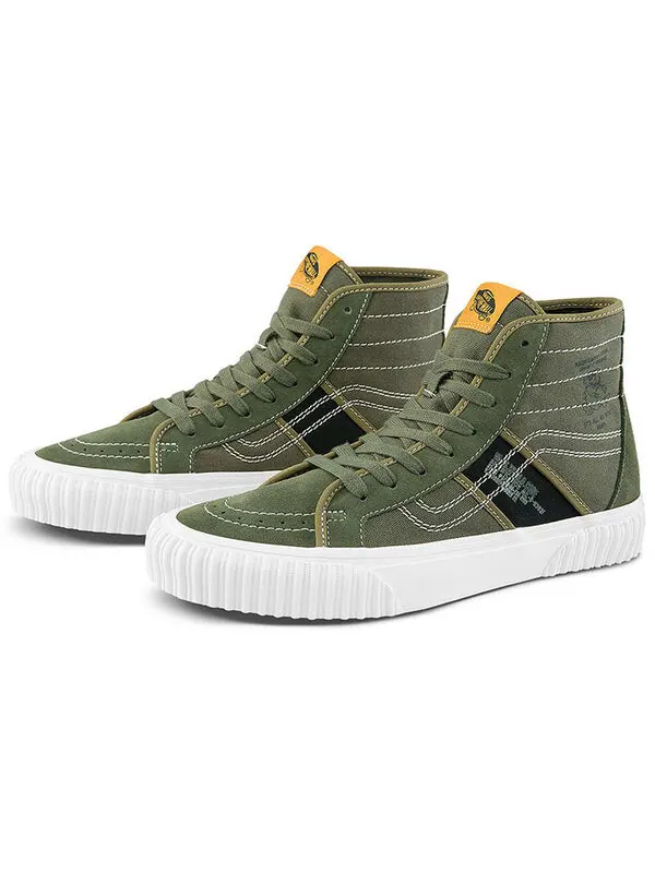 Кроссовки sk8-hi gym issue 'world code series' Vans — изображение 2 из 4, оливковый зеленый
