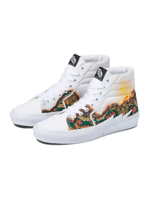 Кроссовки sk8-hi 'bolt - big reveal' Vans — изображение 2 из 4, белый/мульти
