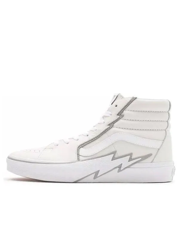 Кроссовки sk8-hi 'bolt - white' Vans — изображение 1 из 4, белый/серый