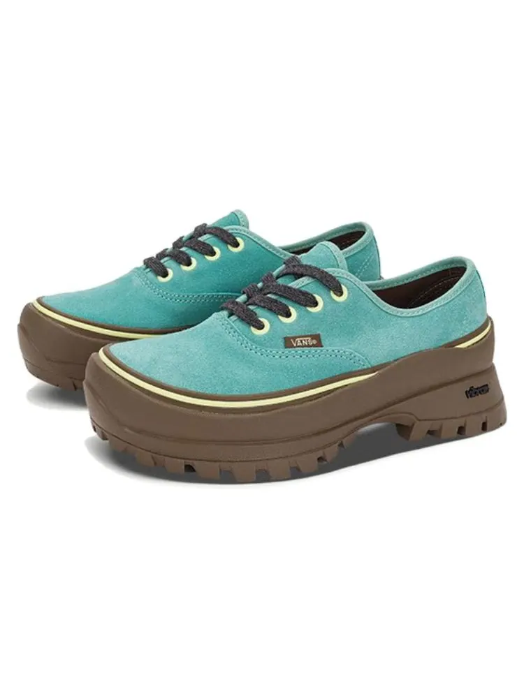 Кроссовки Vans Vibram x Authentic 'Aqua Blue' — изображение 3 из 6, синий