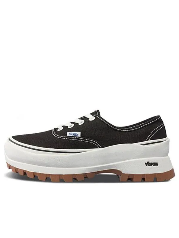 Кроссовки authentic vibram dx classics 'black white gum' Vans — изображение 1 из 4, черный/белый