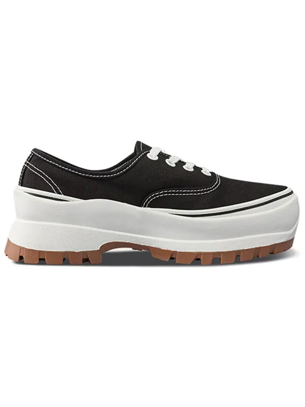 Кроссовки authentic vibram dx classics 'black white gum' Vans — изображение 2 из 4, черный/белый