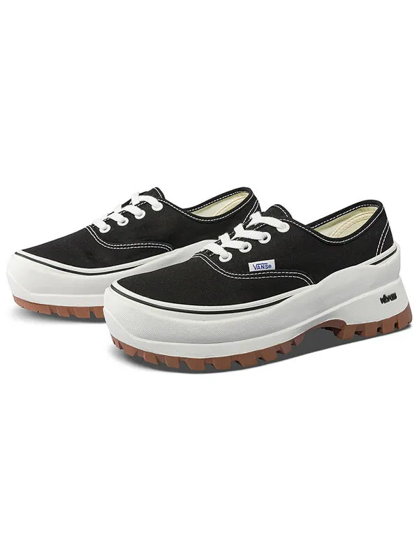 Кроссовки authentic vibram dx classics 'black white gum' Vans — изображение 3 из 4, черный/белый