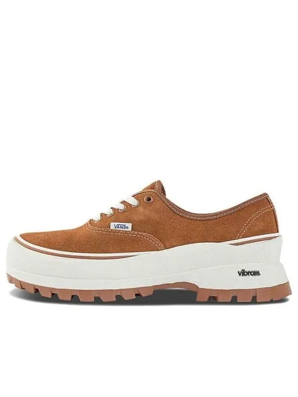 Кроссовки authentic vibram dx 'black white gum' Vans — изображение 1 из 4, бежевый