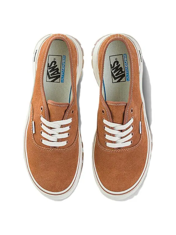 Кроссовки authentic vibram dx 'black white gum' Vans — изображение 4 из 4, бежевый