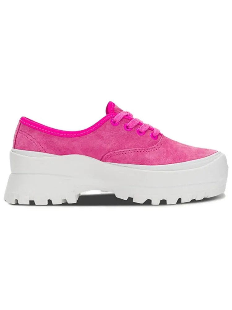 Кроссовки Vans Vibram x Authentic 'Pink' — изображение 2 из 6, розовый