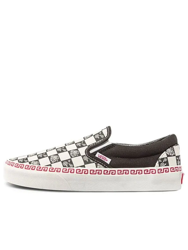 Кеды Vans Slip-On 'Black White' — изображение 1 из 5, белый
