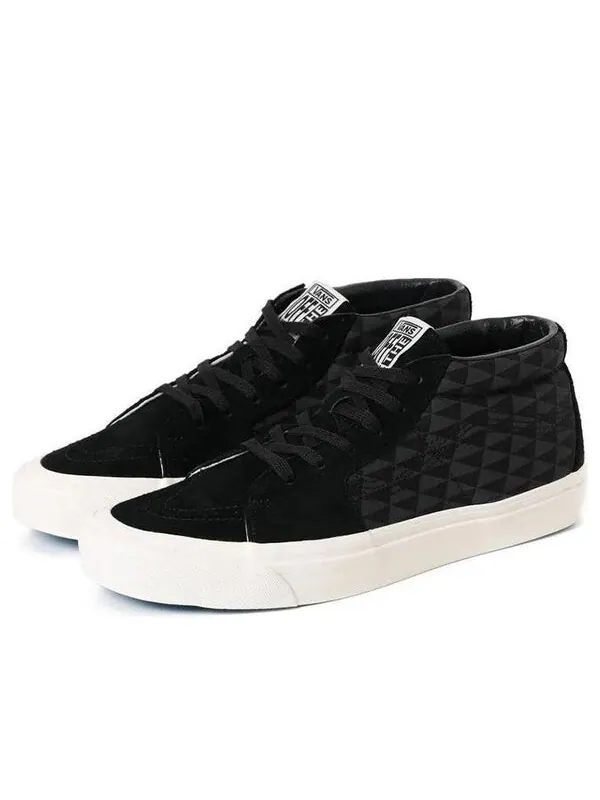 Кроссовки ua sk8-mid 83 dx 'green black' Vans — изображение 2 из 2, зеленый/черный