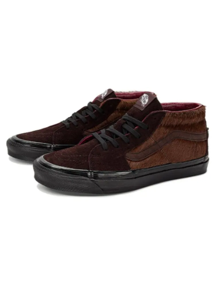 Кроссовки Vans Randomevent x Sk8-Mid 83 DX 'Brown' — изображение 3 из 4, коричневый