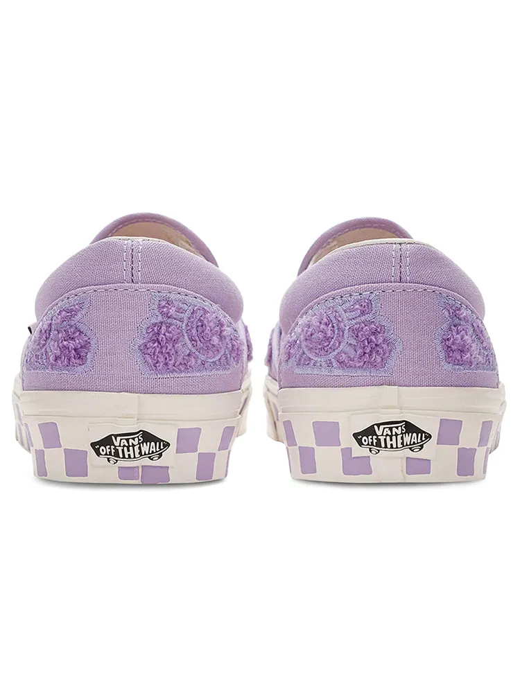 Кеды Vans Emma Mulholland on Holiday x Classic Slip-On 'Whimsical Floral Embroidery' — изображение 5 из 5, фиолетовый