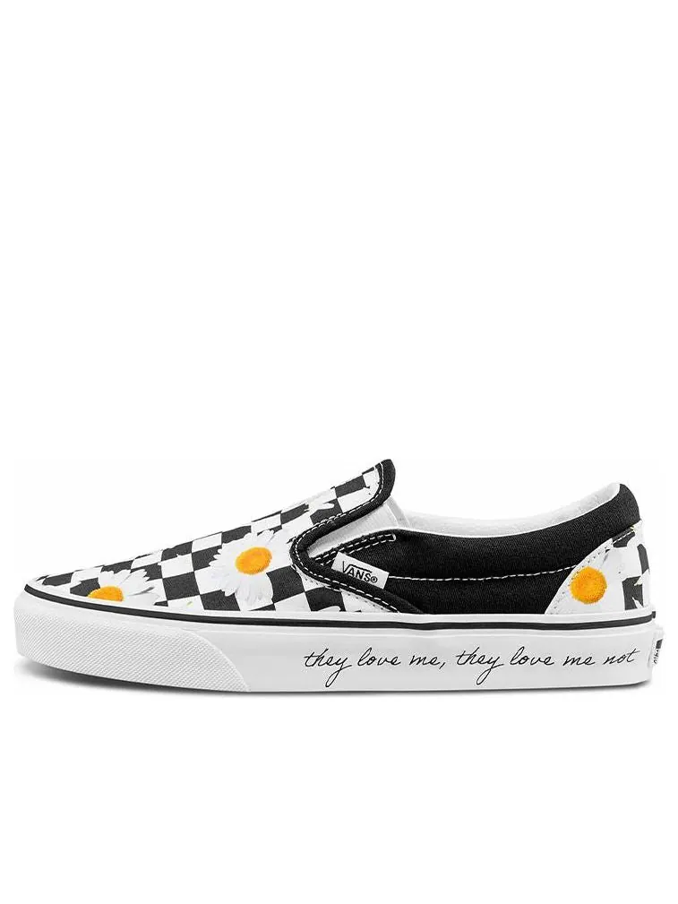 Кеды Vans Classic Slip-On 'Love Me, Love Me Not' — изображение 1 из 5, черный