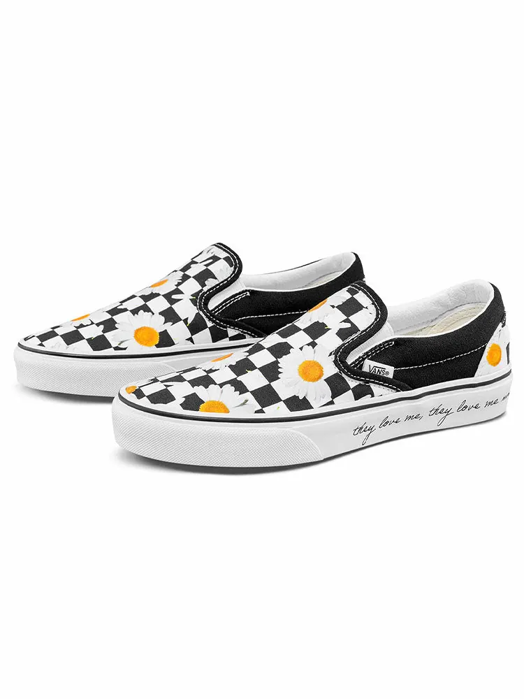 Кеды Vans Classic Slip-On 'Love Me, Love Me Not' — изображение 2 из 5, черный