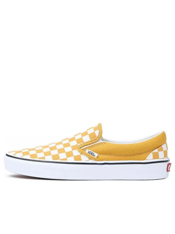 Кроссовки classic slip-on color theory 'yellow white' Vans — изображение 1 из 4, желтый/белый