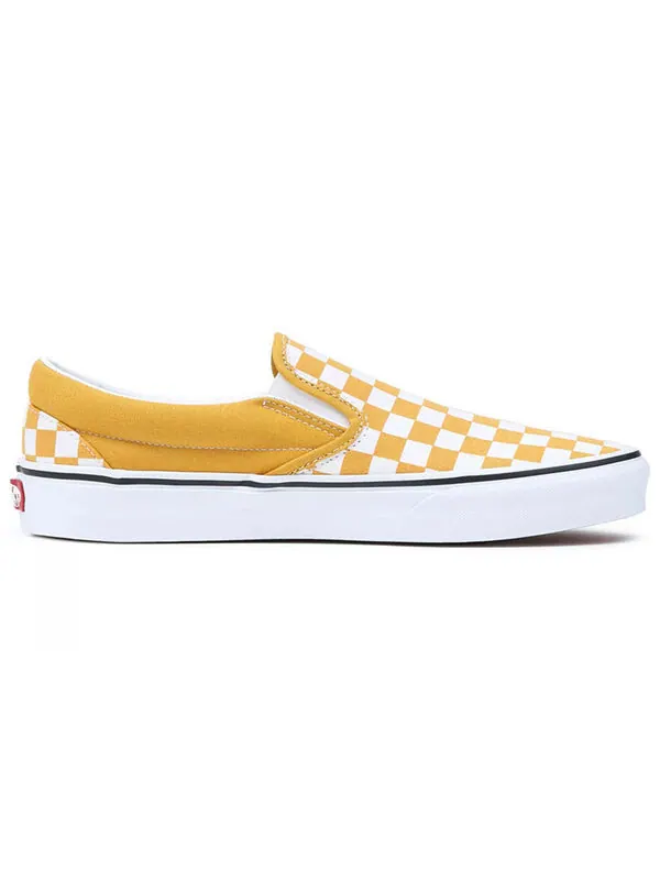 Кроссовки classic slip-on color theory 'yellow white' Vans — изображение 2 из 4, желтый/белый