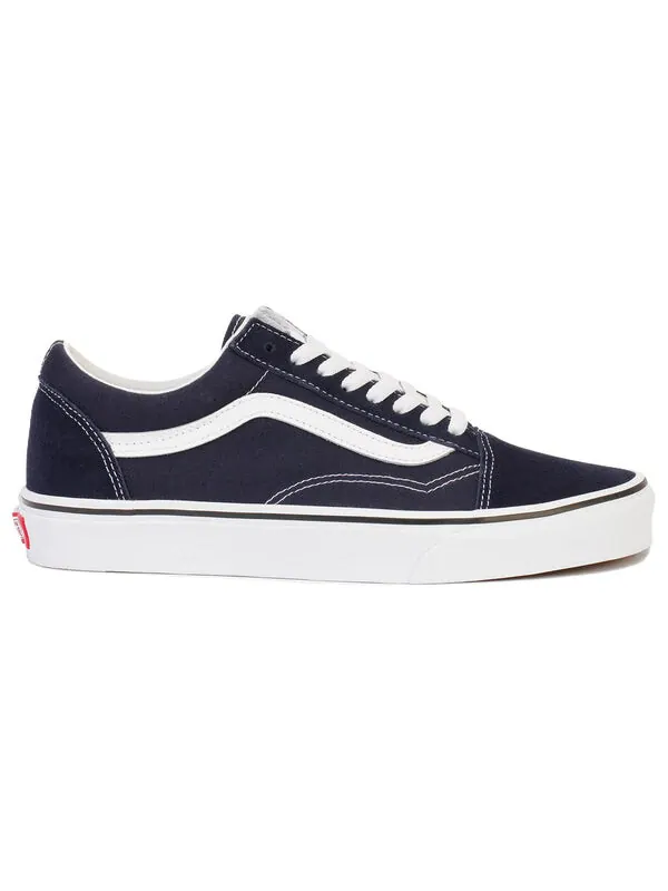 Кроссовки old skool 'navy' Vans — изображение 2 из 4, темно-синий/белый