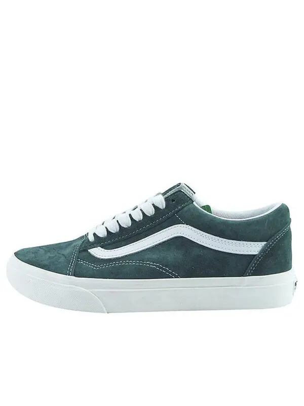 Кроссовки old skool 'jungle green' Vans — изображение 1 из 4, зеленый/белый