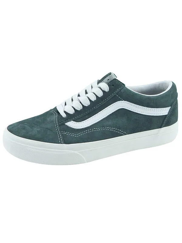 Кроссовки old skool 'jungle green' Vans — изображение 2 из 4, зеленый/белый