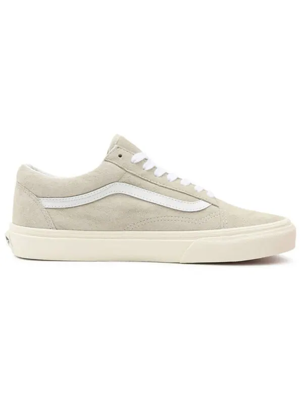 Кроссовки pig suede old skool sneakers ivory white Vans — изображение 2 из 4, белый