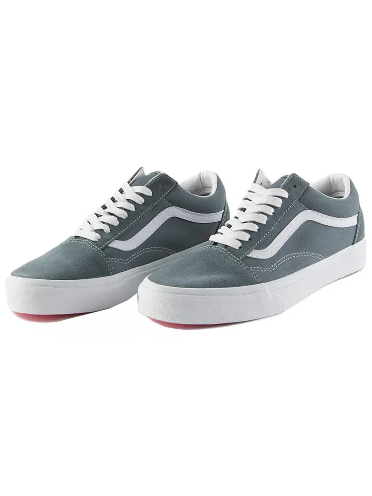 Кеды Vans Old Skool 'Gray White' — изображение 2 из 4, зеленый