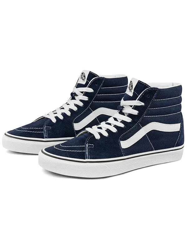Кроссовки sk8-high-top sneakers blue Vans — изображение 2 из 4, синий/белый