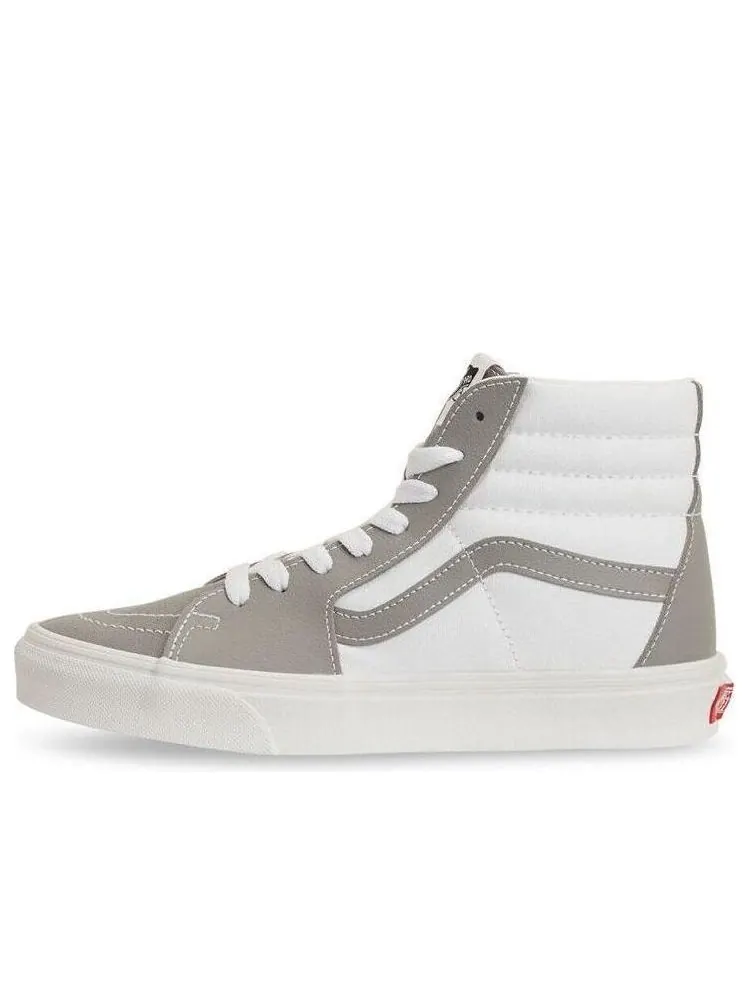 Кеды Vans SK8-HI Casual Skateboarding Shoes Unisex Gray White — изображение 1 из 4, серый
