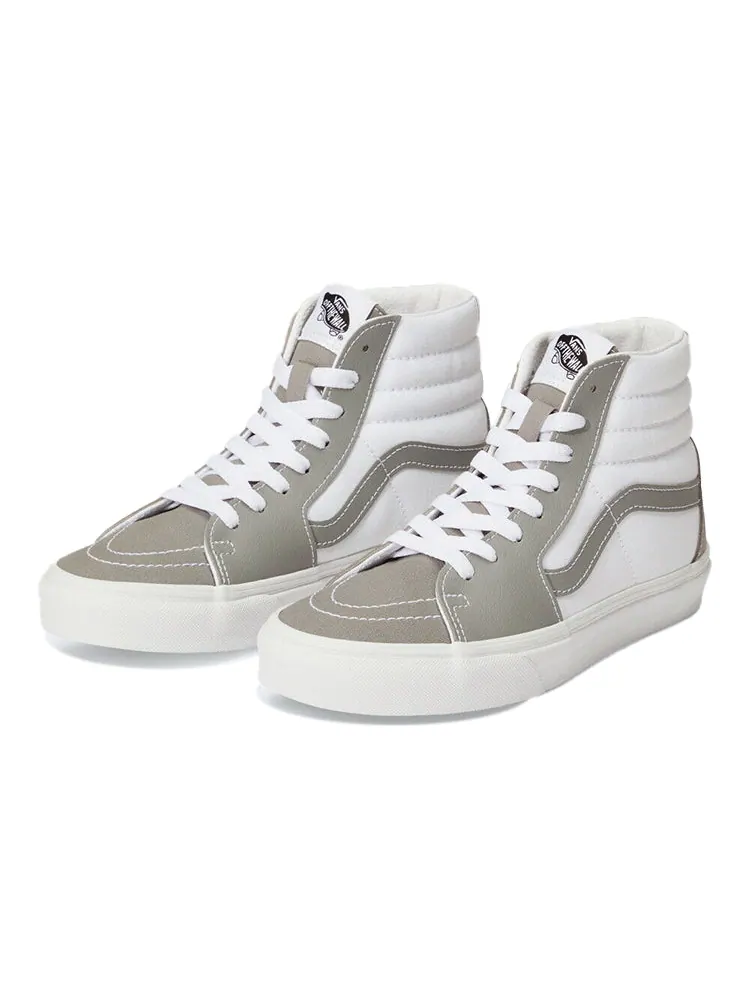 Кеды Vans SK8-HI Casual Skateboarding Shoes Unisex Gray White — изображение 3 из 4, серый
