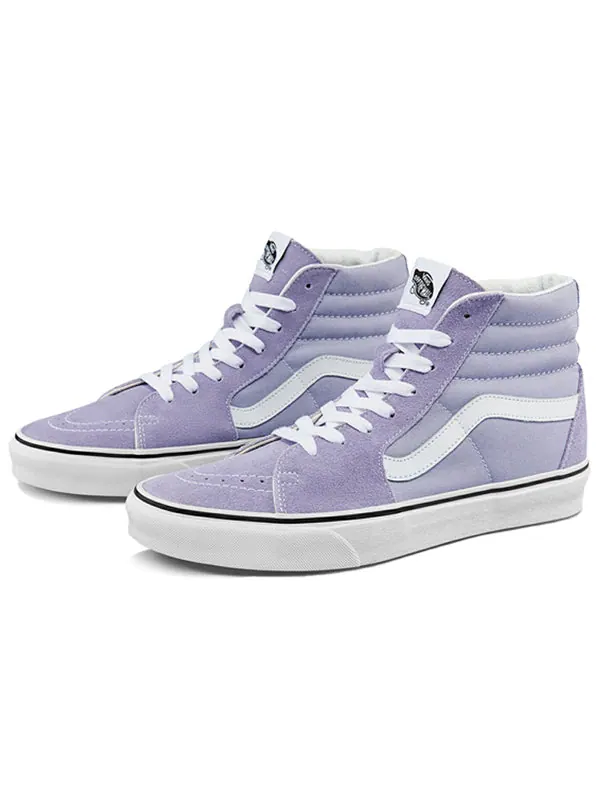 Кроссовки sk8-hi high-top sneakers purple light purple Vans — изображение 2 из 4, светлый фиолетовый
