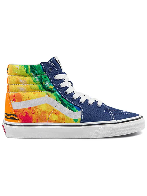 Кроссовки crayola x sk8-hi 'mashup melt' Vans — изображение 2 из 4, мульти