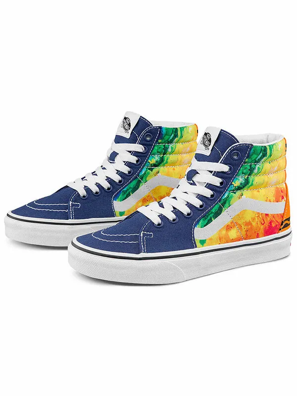 Кроссовки crayola x sk8-hi 'mashup melt' Vans — изображение 3 из 4, мульти