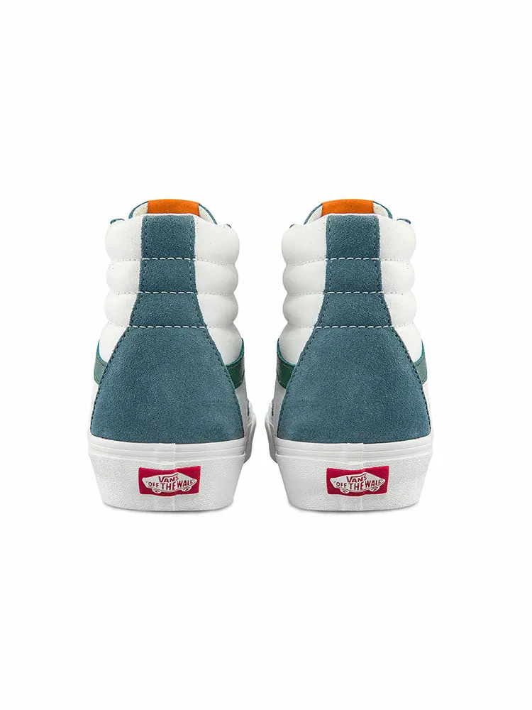 Кеды Vans SK8-HI Cozy Skateboarding Shoes Unisex White Green — изображение 5 из 5, белый