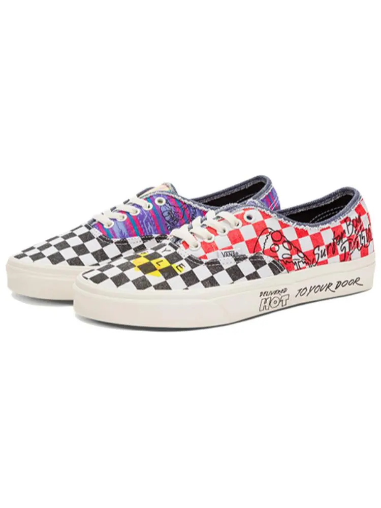 Кеды Vans Stranger Things x Authentic 'Surfer Boy Pizza' — изображение 3 из 6, мульти
