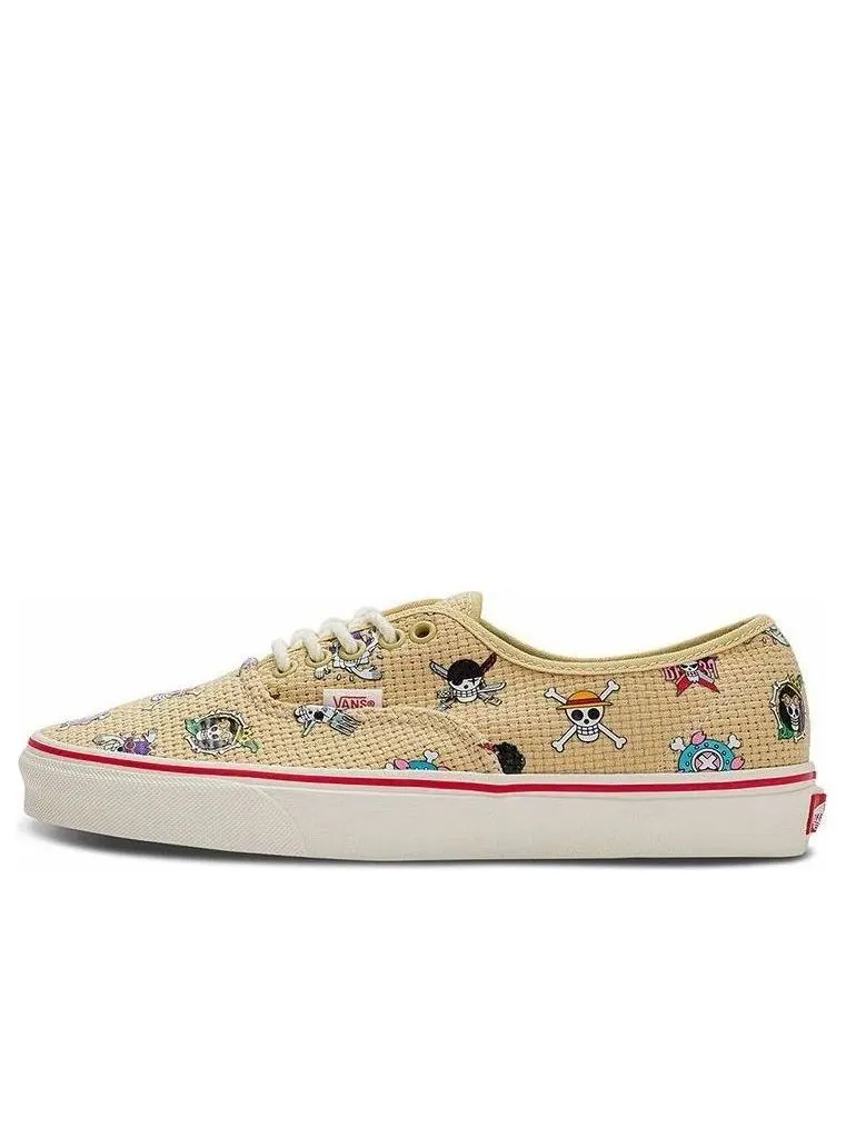 Кеды Vans One Piece x Authentic 'Straw Hat' — изображение 1 из 6, бежевый