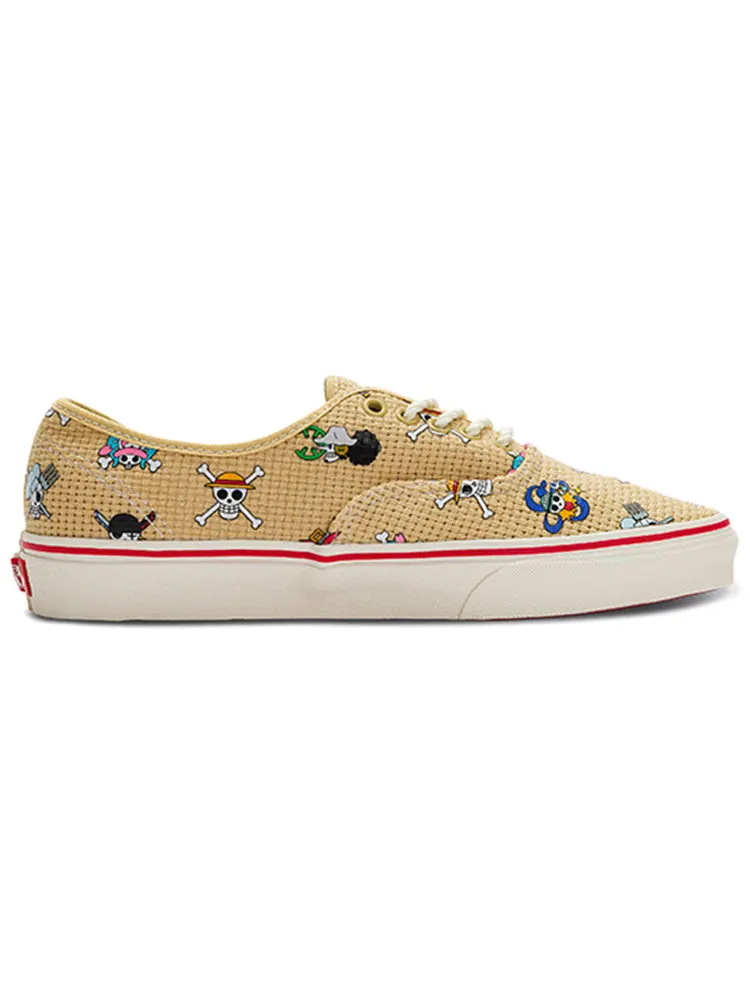 Кеды Vans One Piece x Authentic 'Straw Hat' — изображение 2 из 6, бежевый