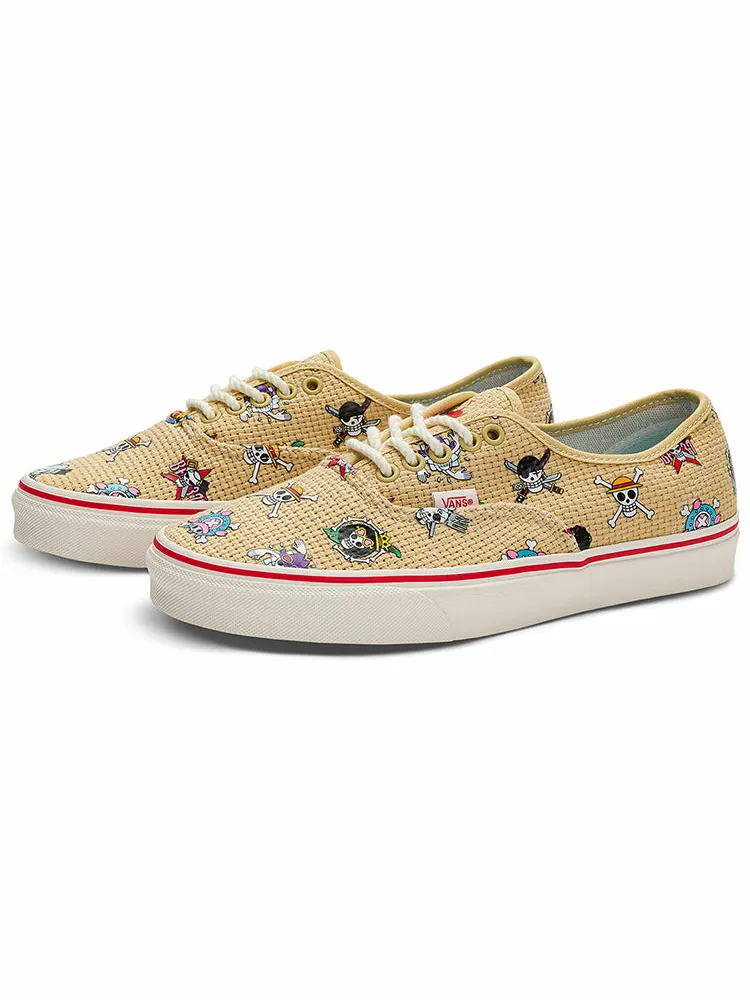 Кеды Vans One Piece x Authentic 'Straw Hat' — изображение 3 из 6, бежевый
