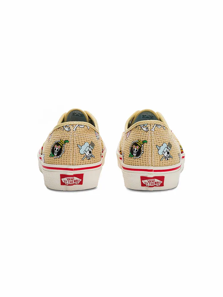 Кеды Vans One Piece x Authentic 'Straw Hat' — изображение 5 из 6, бежевый